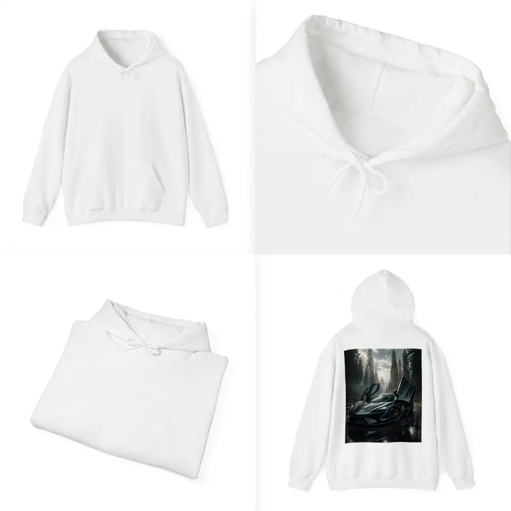 McLaren Supercar Wet Forest Road Dark – Hoodies
