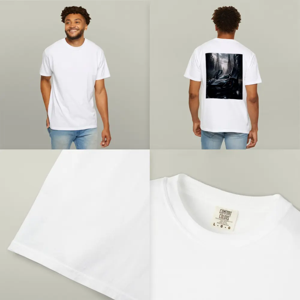 McLaren Supercar Wet Forest Road Dark – T-Shirts
