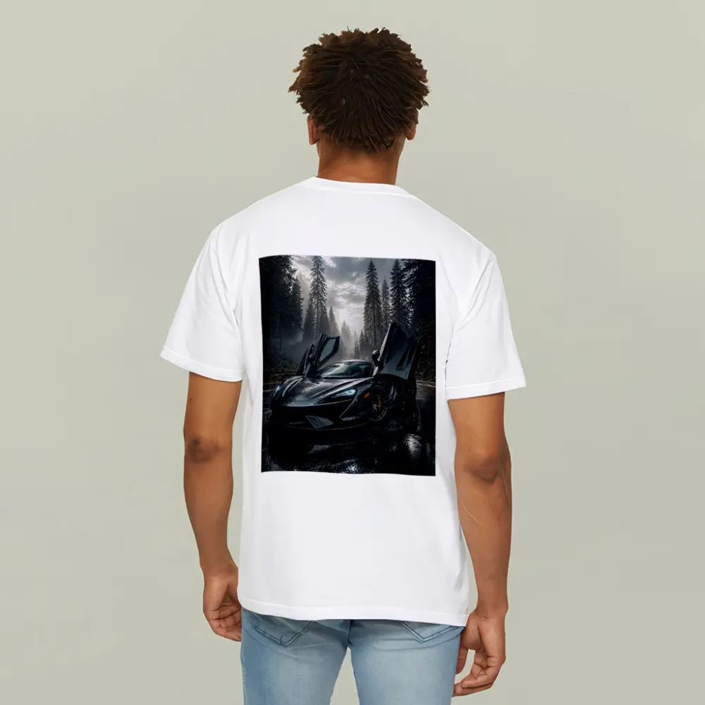 McLaren Supercar Wet Forest Road Dark – T-Shirts