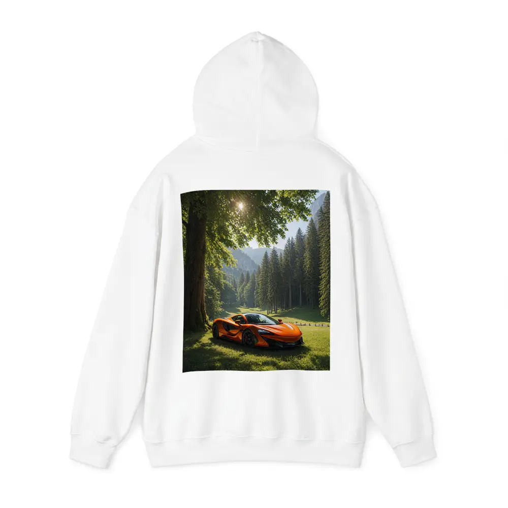 McLaren 570S Orange Supercar Forest Valley – Hoodies