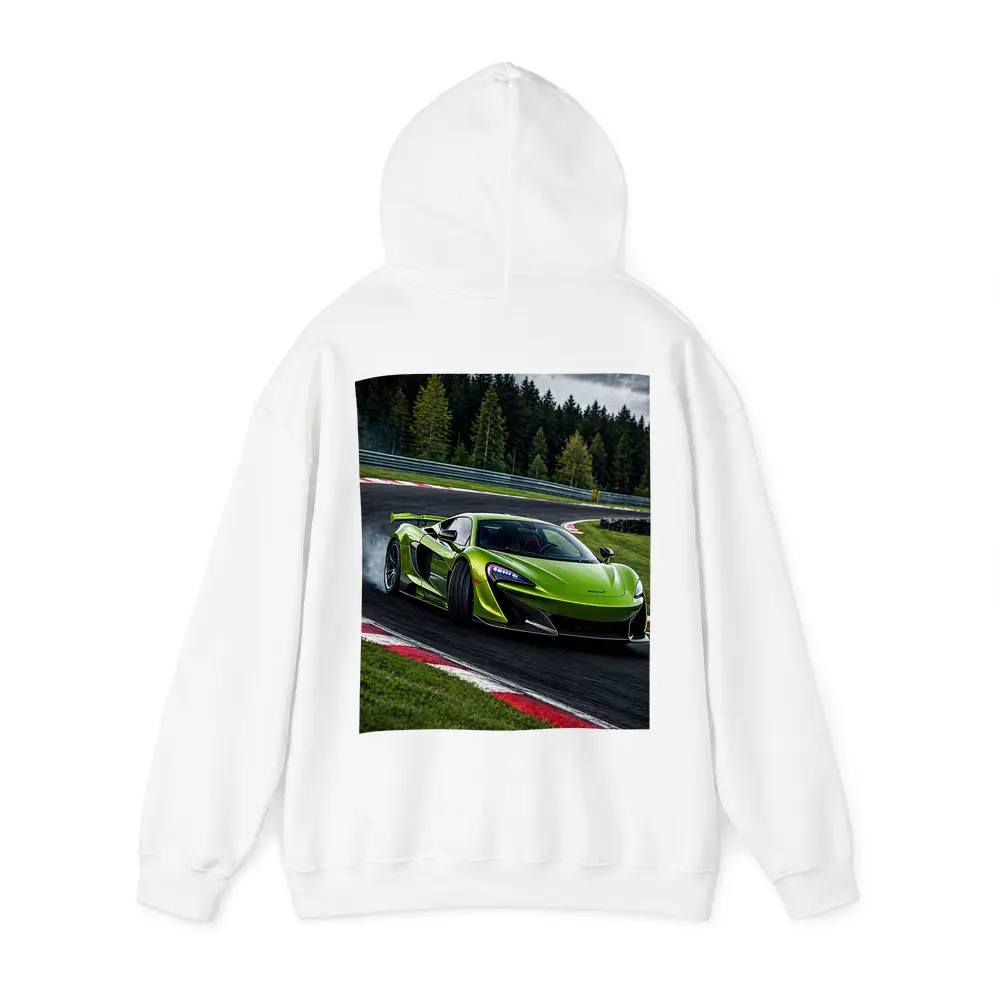 McLaren 600LT Green Drifting Race Track – Hoodies