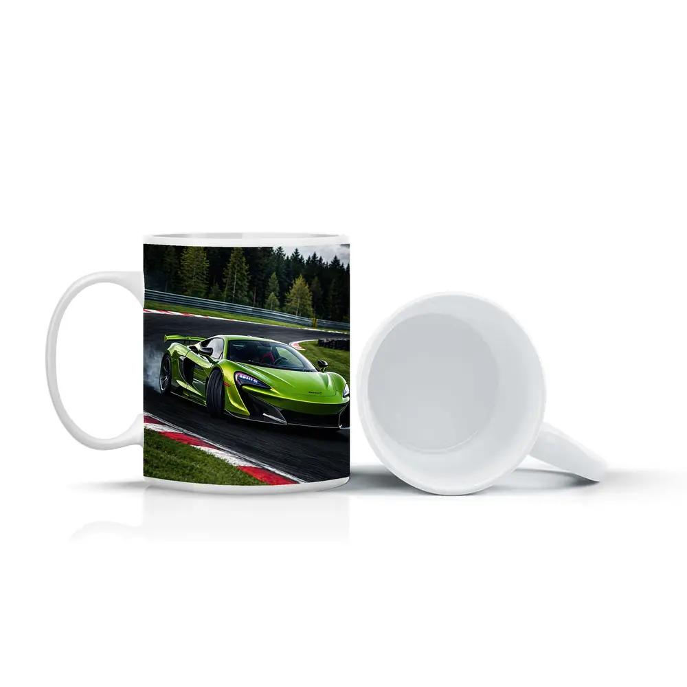 McLaren 600LT Green Drifting Race Track – Mugs