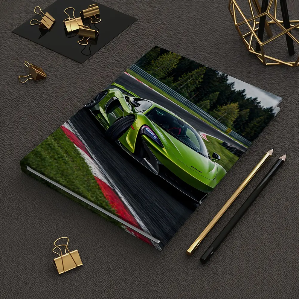 McLaren 600LT Green Drifting Race Track – Notebooks