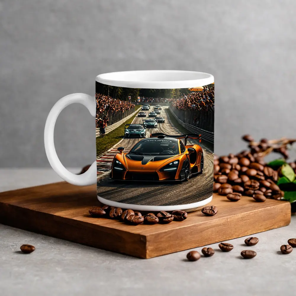 McLaren Senna Racing at Nurburgring Track – Mugs