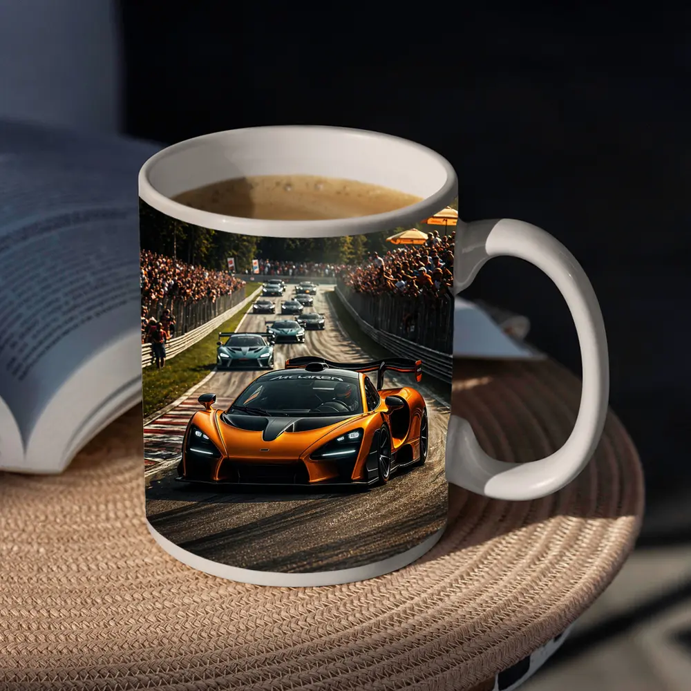 McLaren Senna Racing at Nurburgring Track – Mugs