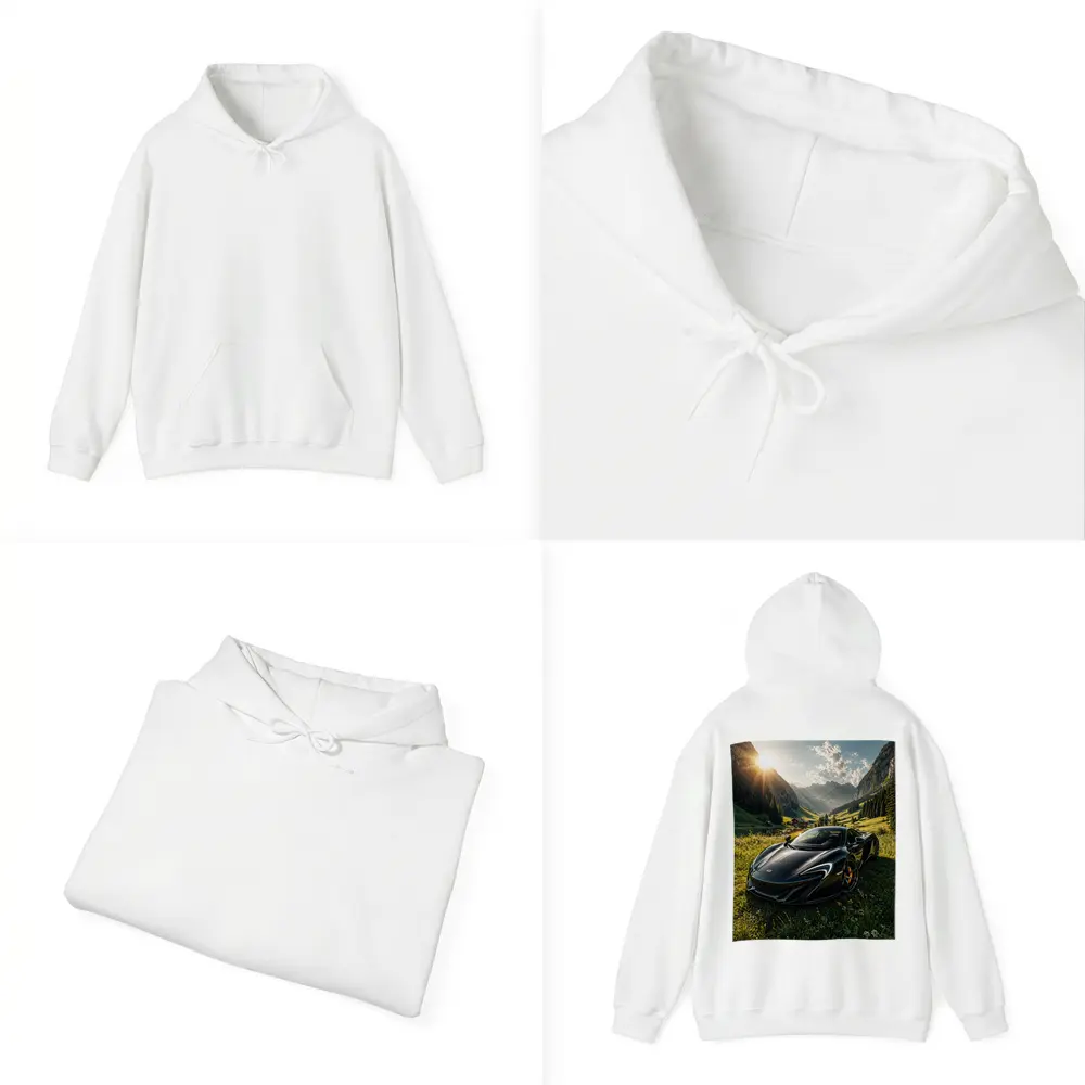 McLaren 570S Black Supercar Alpine Valley – Hoodies