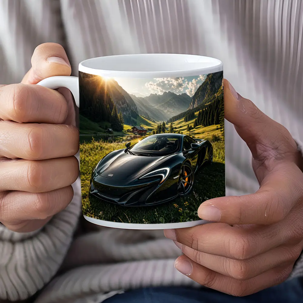 McLaren 570S Black Supercar Alpine Valley – Mugs