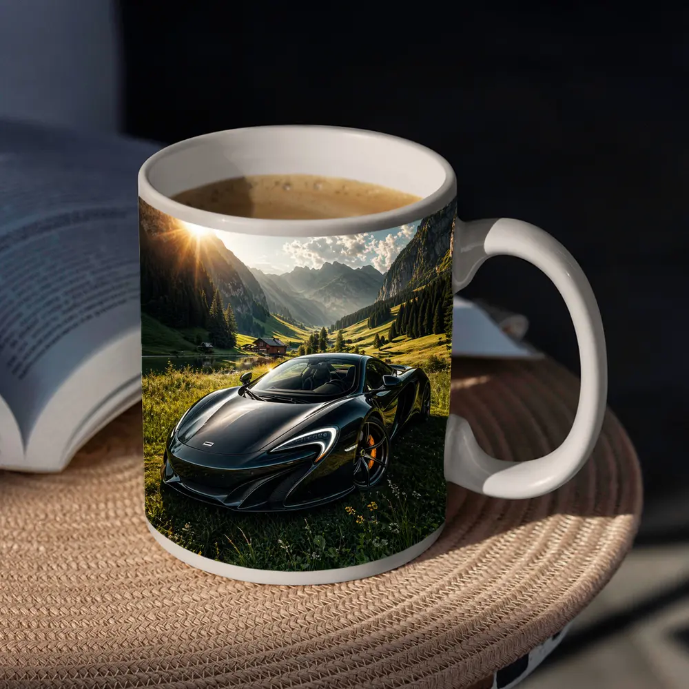 McLaren 570S Black Supercar Alpine Valley – Mugs