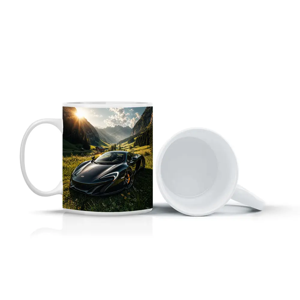 McLaren 570S Black Supercar Alpine Valley – Mugs