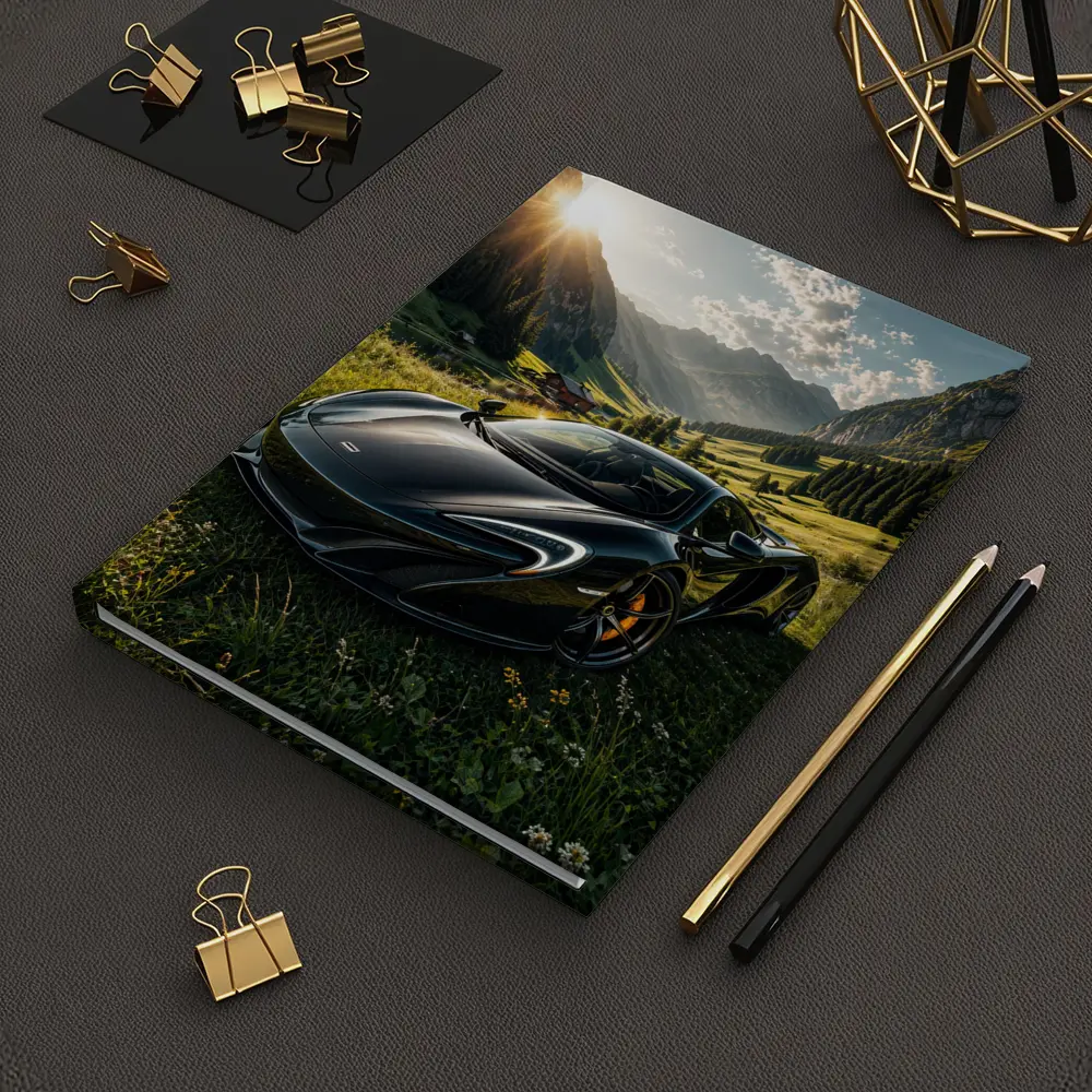 McLaren 570S Black Supercar Alpine Valley – Notebooks