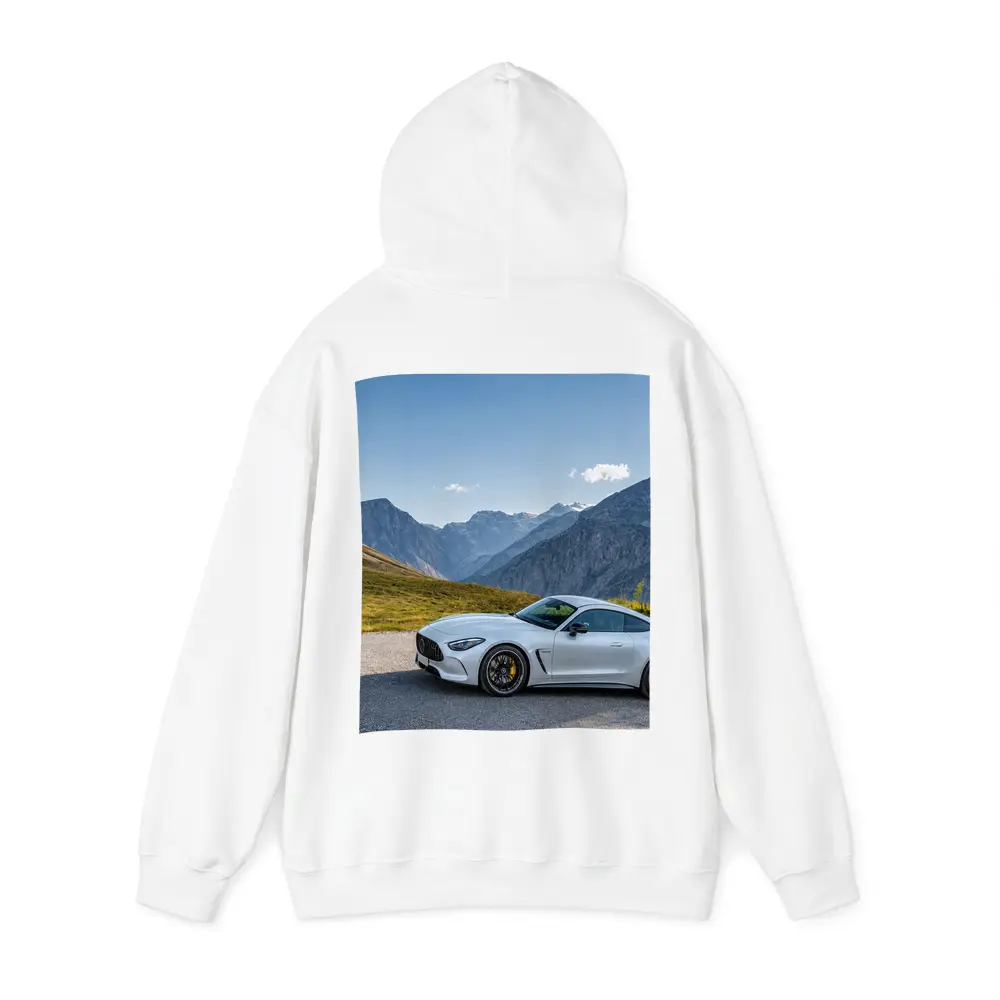 Mercedes AMG GT Coupe Alpine Mountains – Hoodies