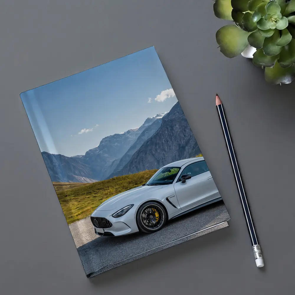 Mercedes AMG GT Coupe Alpine Mountains – Notebooks