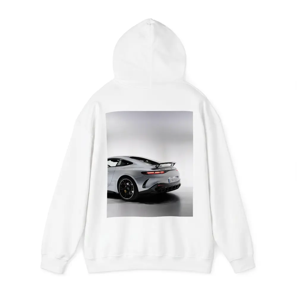 Mercedes AMG GT Silver Studio Shot – Hoodies