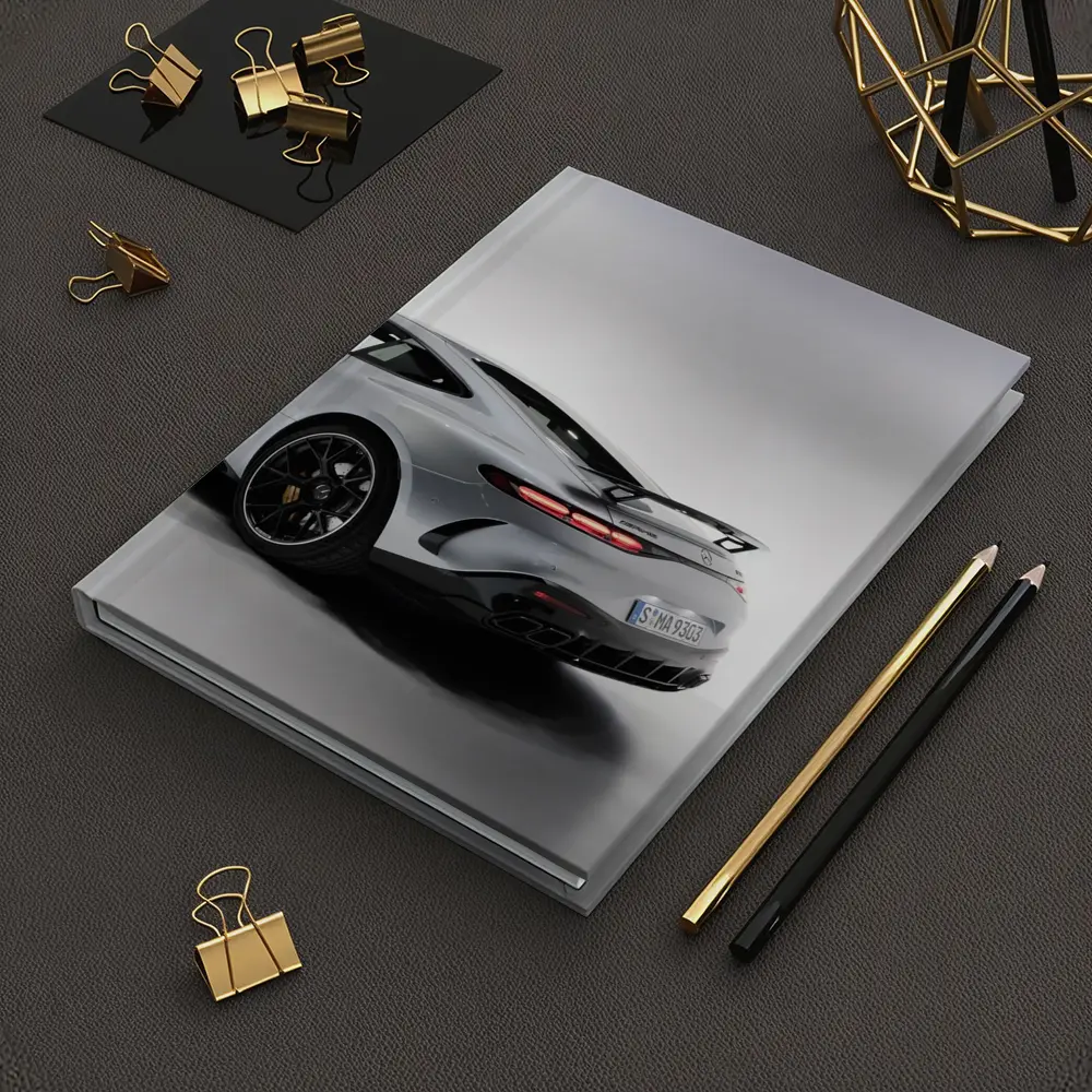 Mercedes AMG GT Silver Studio Shot – Notebooks