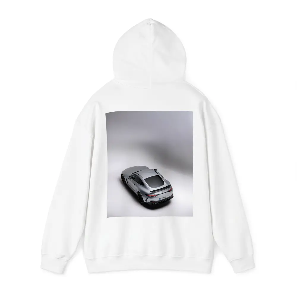 Mercedes AMG GT Silver Studio Shot – Hoodies