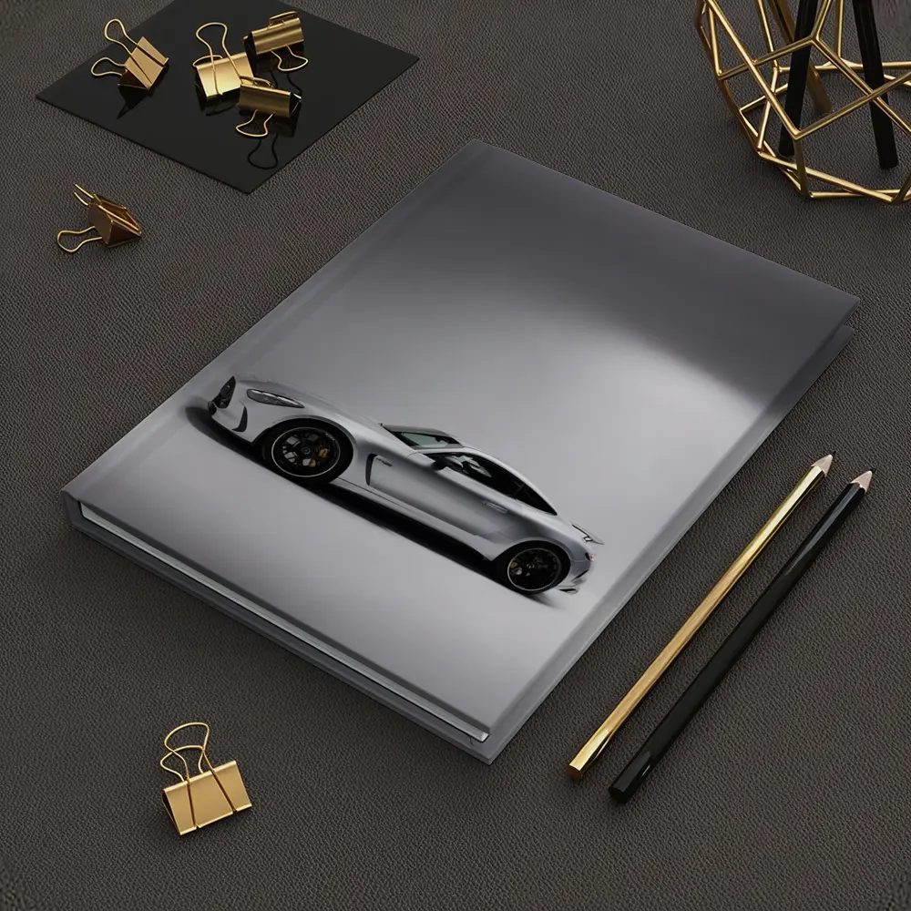 Mercedes AMG GT Silver Studio Shot – Notebooks