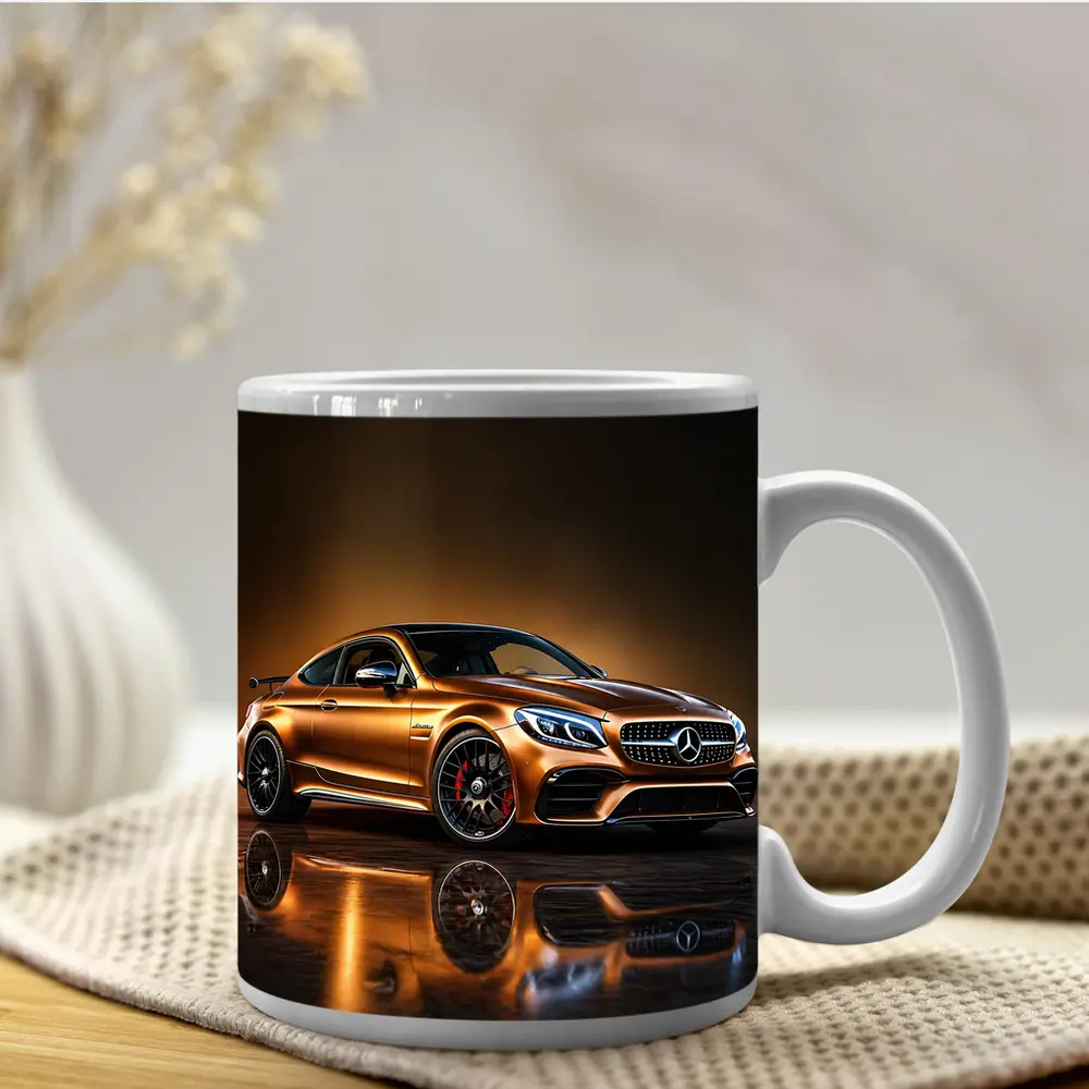 Mercedes AMG C63 Coupe Dark Studio – Mugs