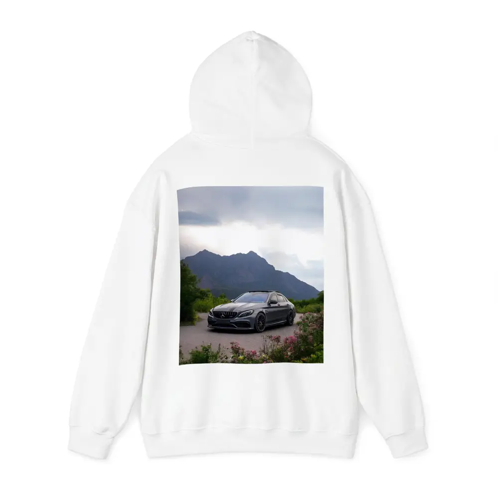 Mercedes AMG C63 Matte Gray Mountain Setting – Hoodies