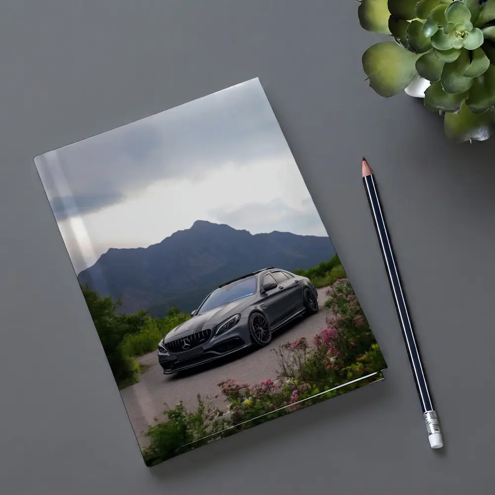 Mercedes AMG C63 Matte Gray Mountain Setting – Notebooks