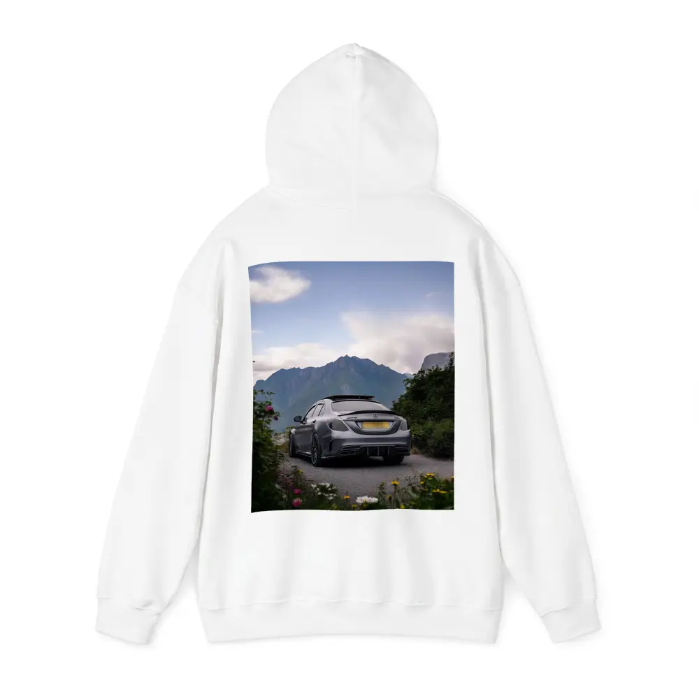 Mercedes AMG C63 Mountain Road Matte Gray – Hoodies