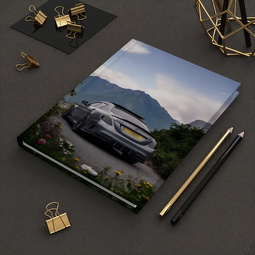 Mercedes AMG C63 Mountain Road Matte Gray – Notebooks