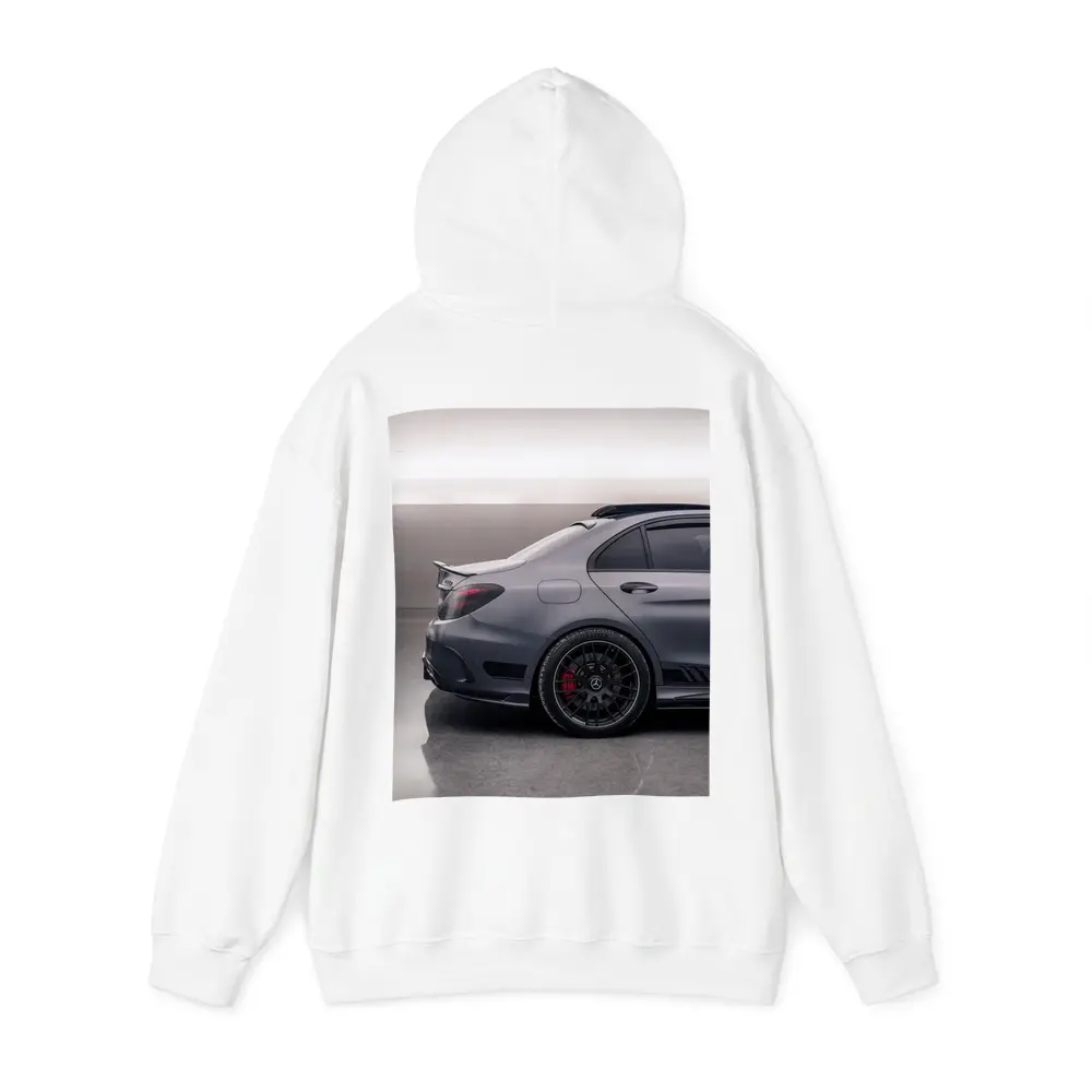 Mercedes AMG C63 Gray Studio Garage – Hoodies