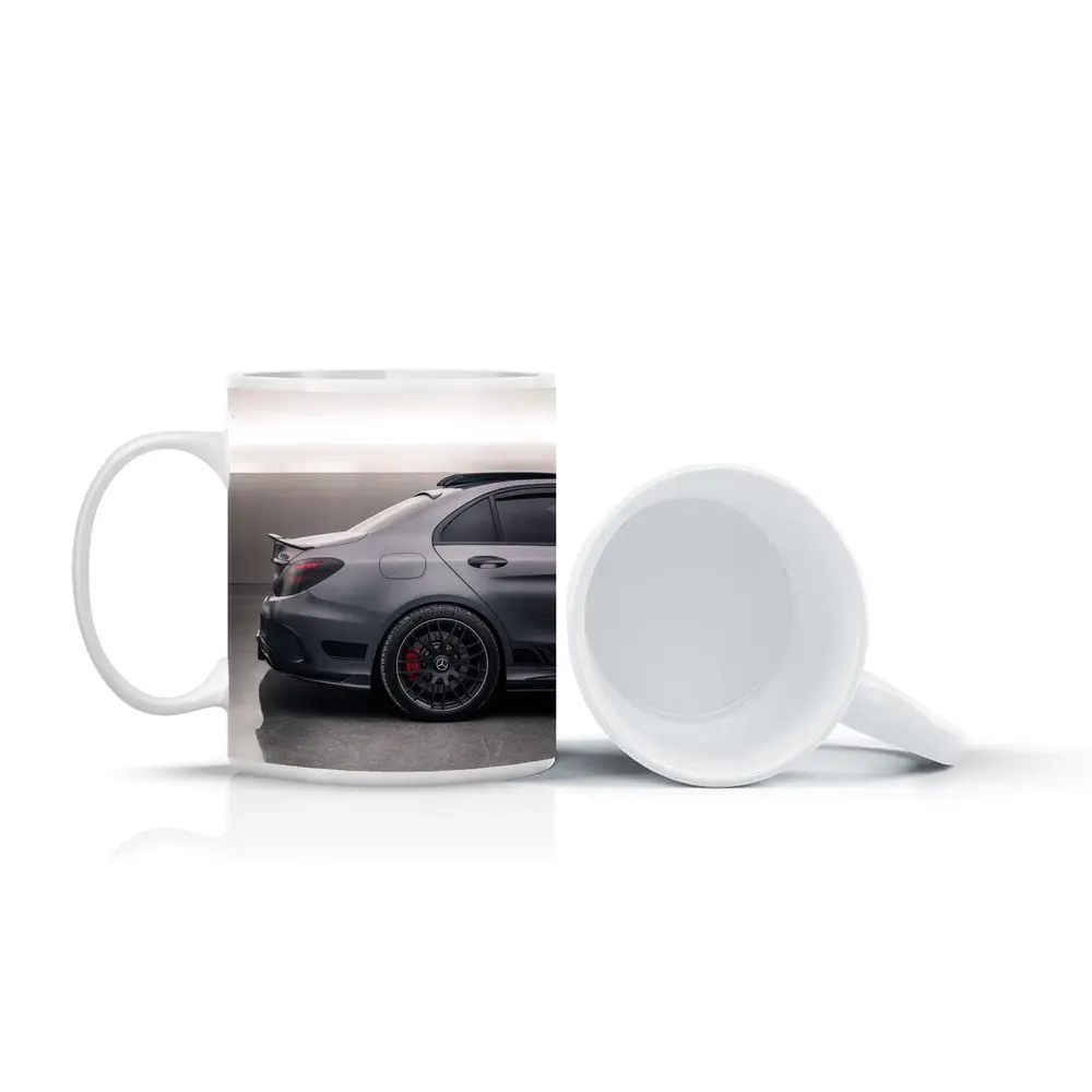 Mercedes AMG C63 Gray Studio Garage – Mugs