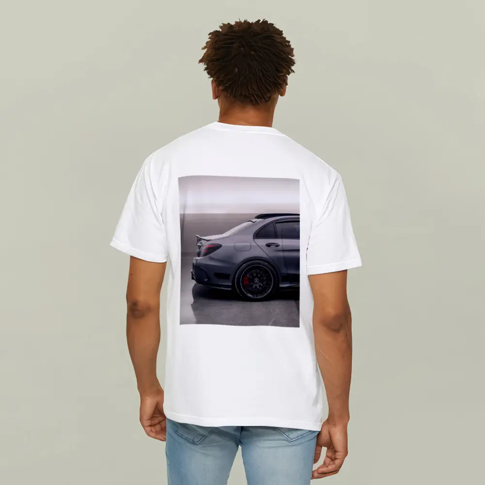 Mercedes AMG C63 Gray Studio Garage – T-Shirts