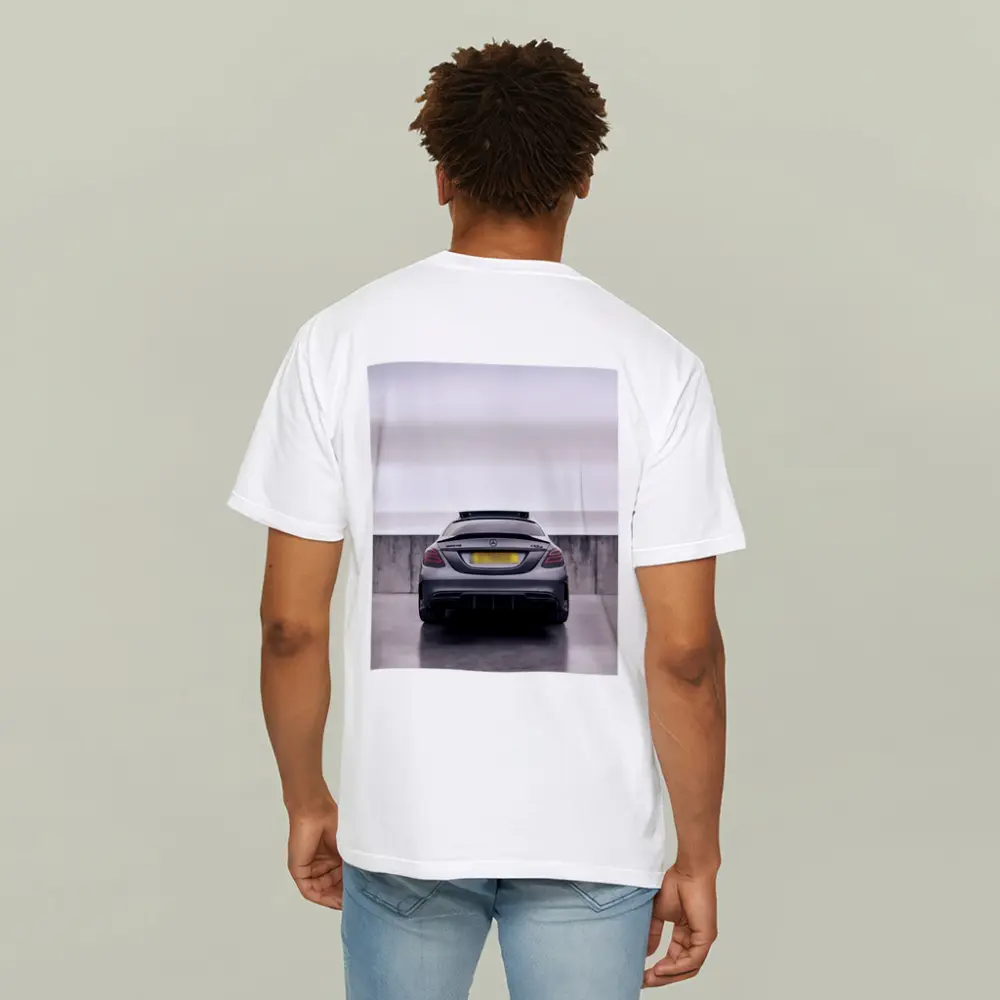Mercedes AMG C63 Rear Underground Parking – T-Shirts