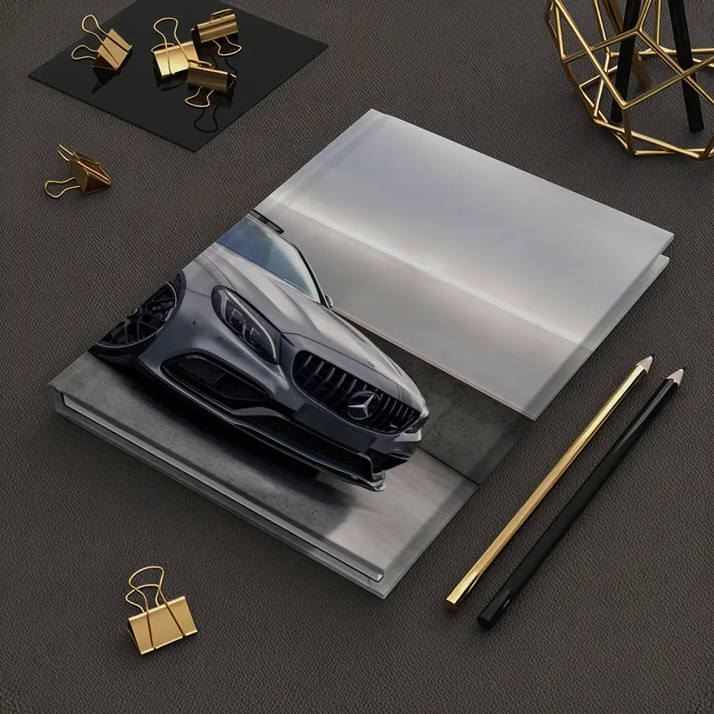 Mercedes AMG C63 Gray Underground Parking Front – Notebooks