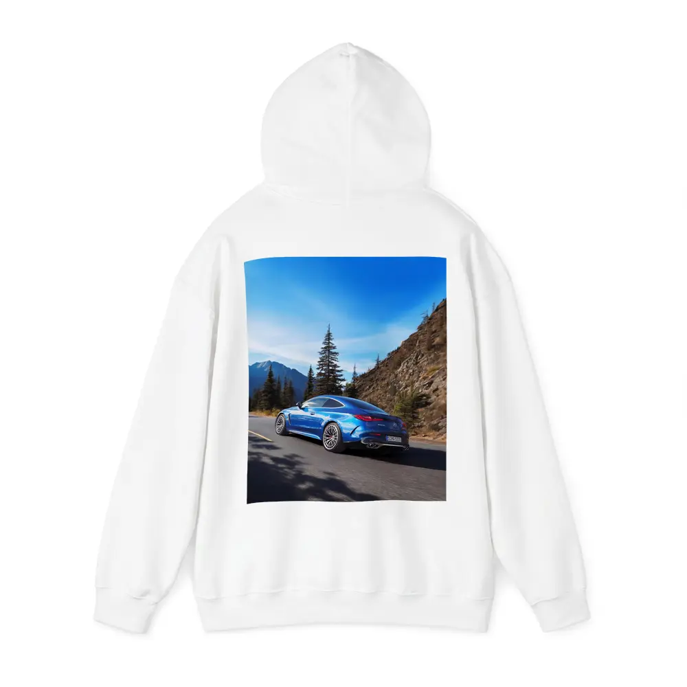 Mercedes AMG CLE 53 Mountain Road Blue – Hoodies