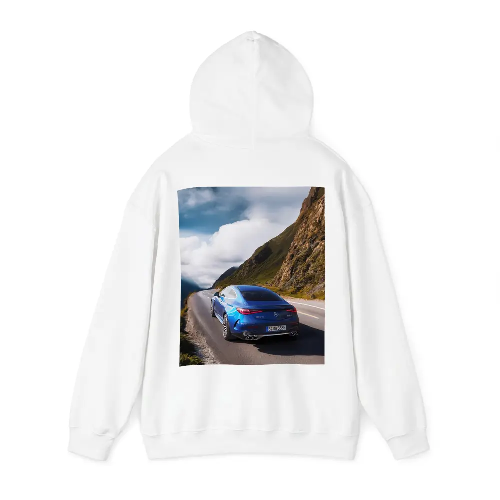 Mercedes AMG CLE 53 Mountain Road Blue – Hoodies