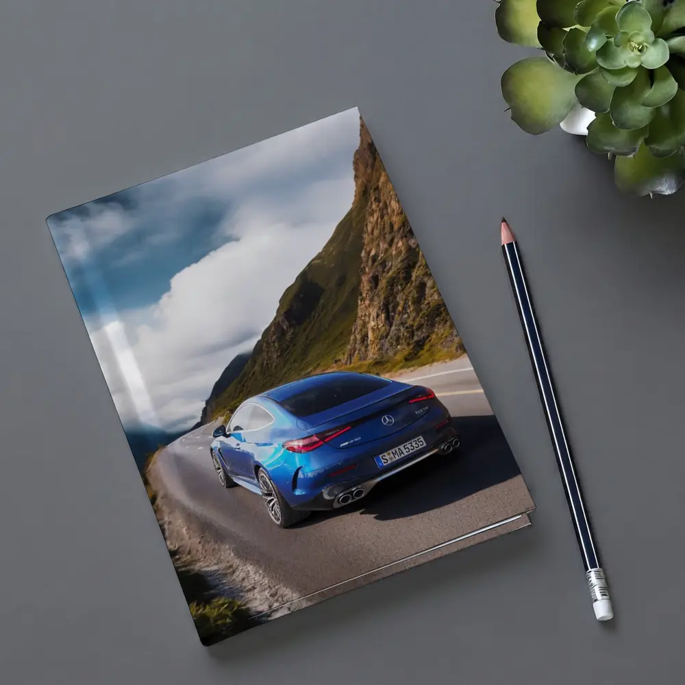 Mercedes AMG CLE 53 Mountain Road Blue – Notebooks