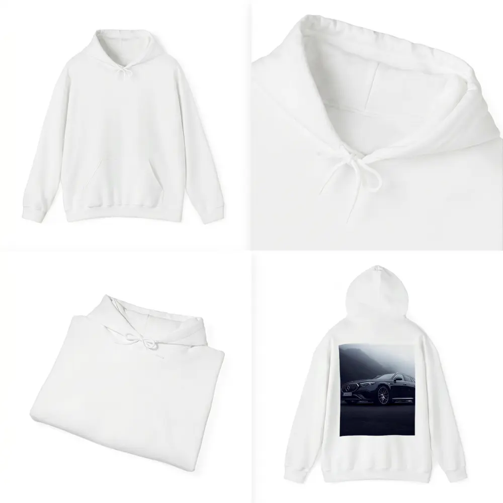 Mercedes AMG E Class Foggy Mountain Road – Hoodies