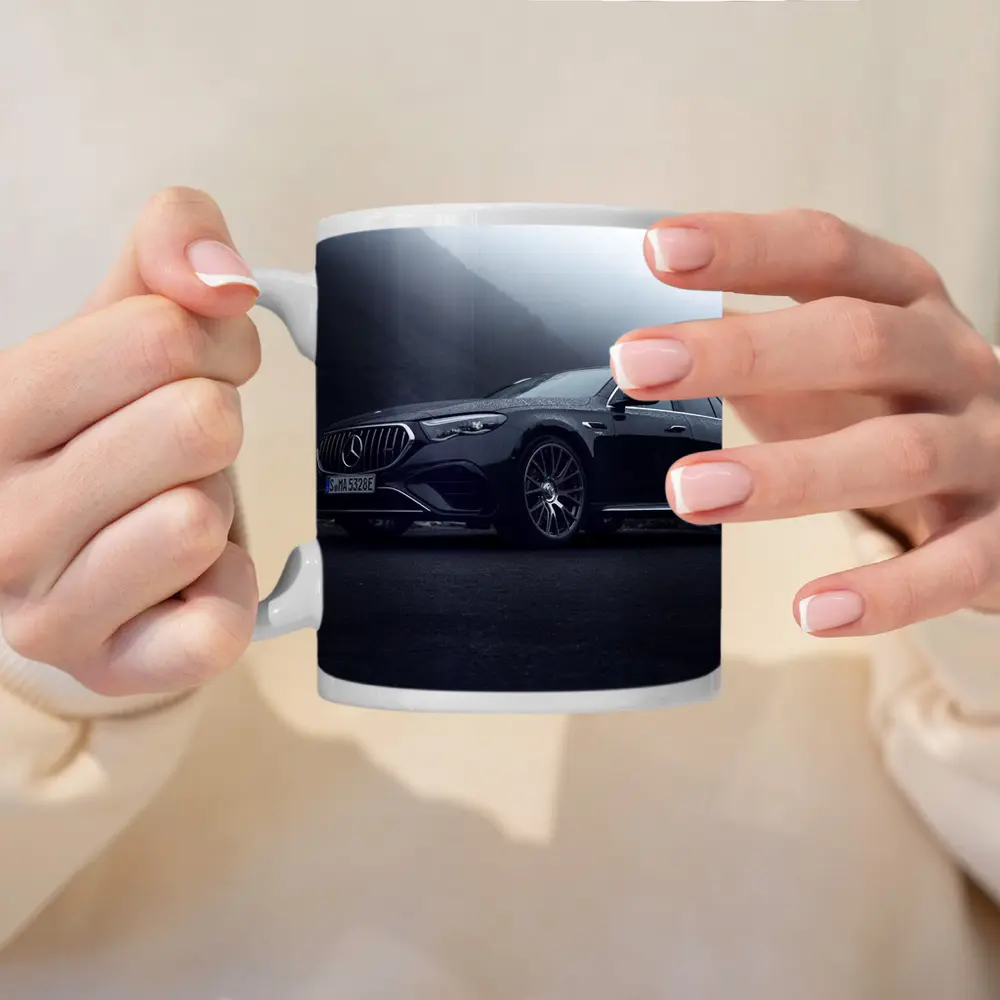 Mercedes AMG E Class Foggy Mountain Road – Mugs