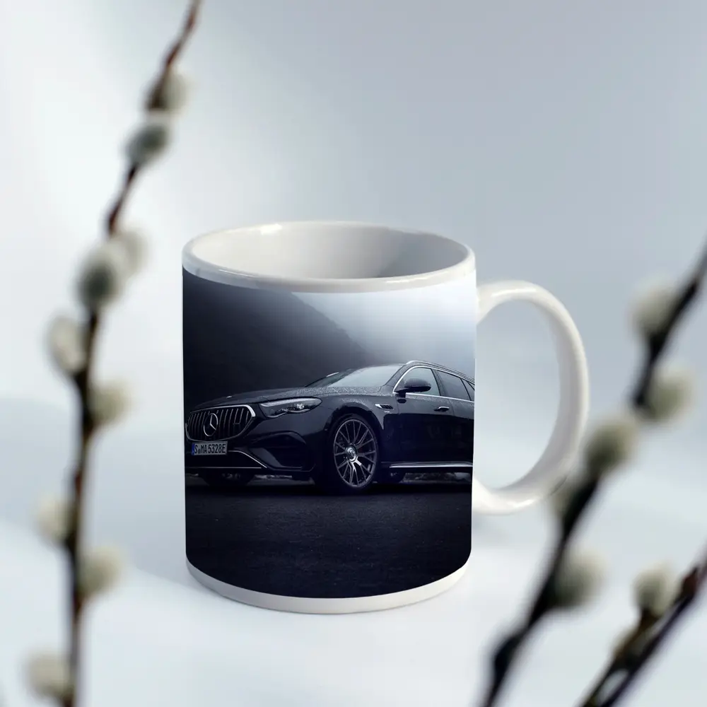 Mercedes AMG E Class Foggy Mountain Road – Mugs