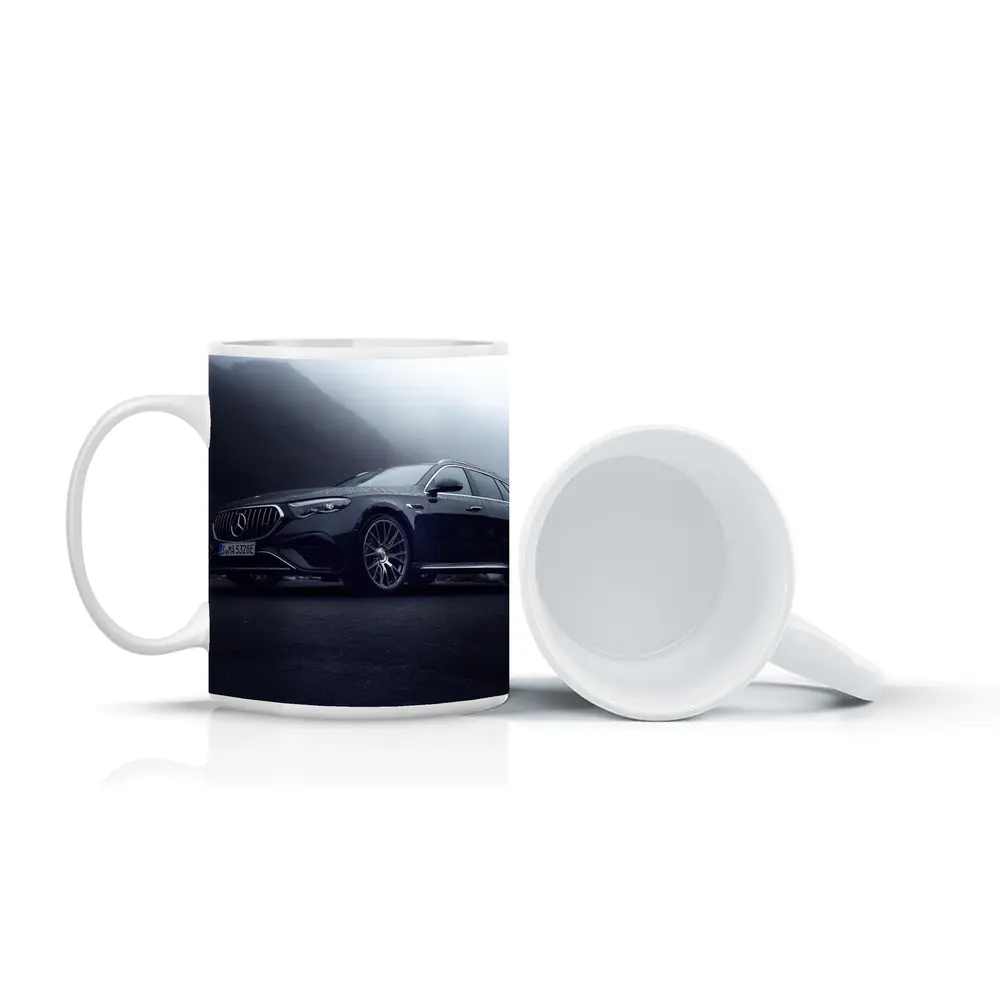 Mercedes AMG E Class Foggy Mountain Road – Mugs