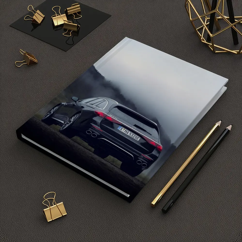 Mercedes AMG E Class Wagon Foggy Mountains – Notebooks