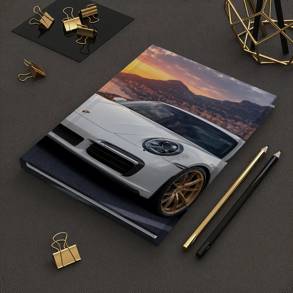 Porsche 911 Turbo White Sunset Monaco – Notebooks