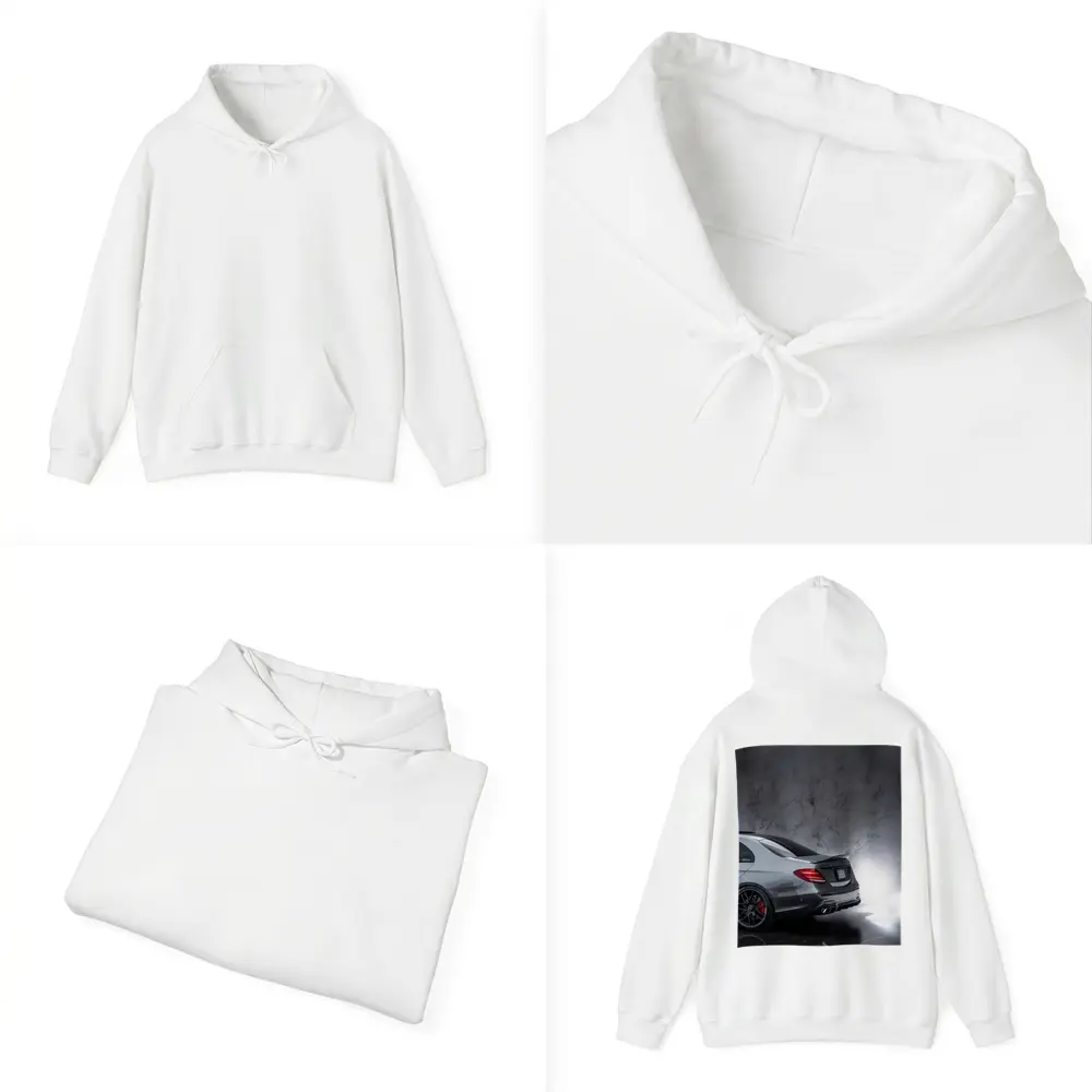 Mercedes AMG E63 Rear Marble Studio – Hoodies