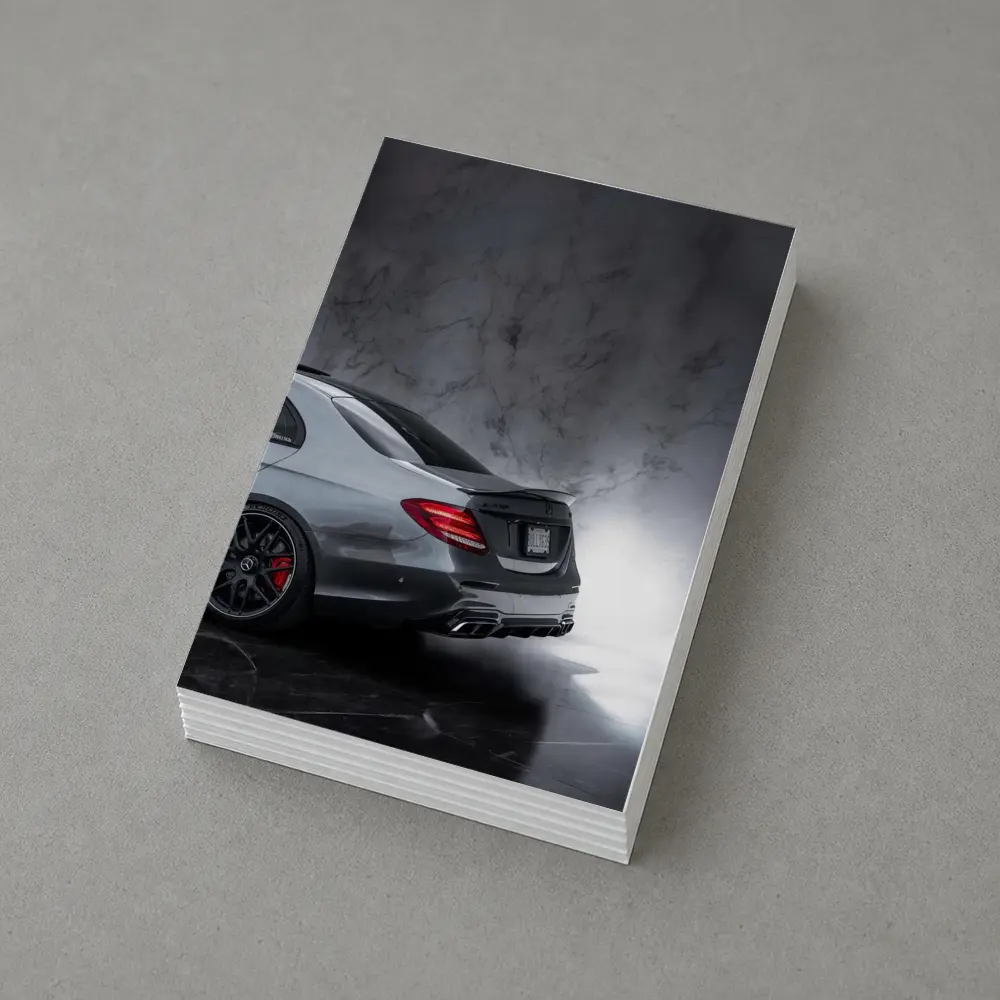 Mercedes AMG E63 Rear Marble Studio – Postcards