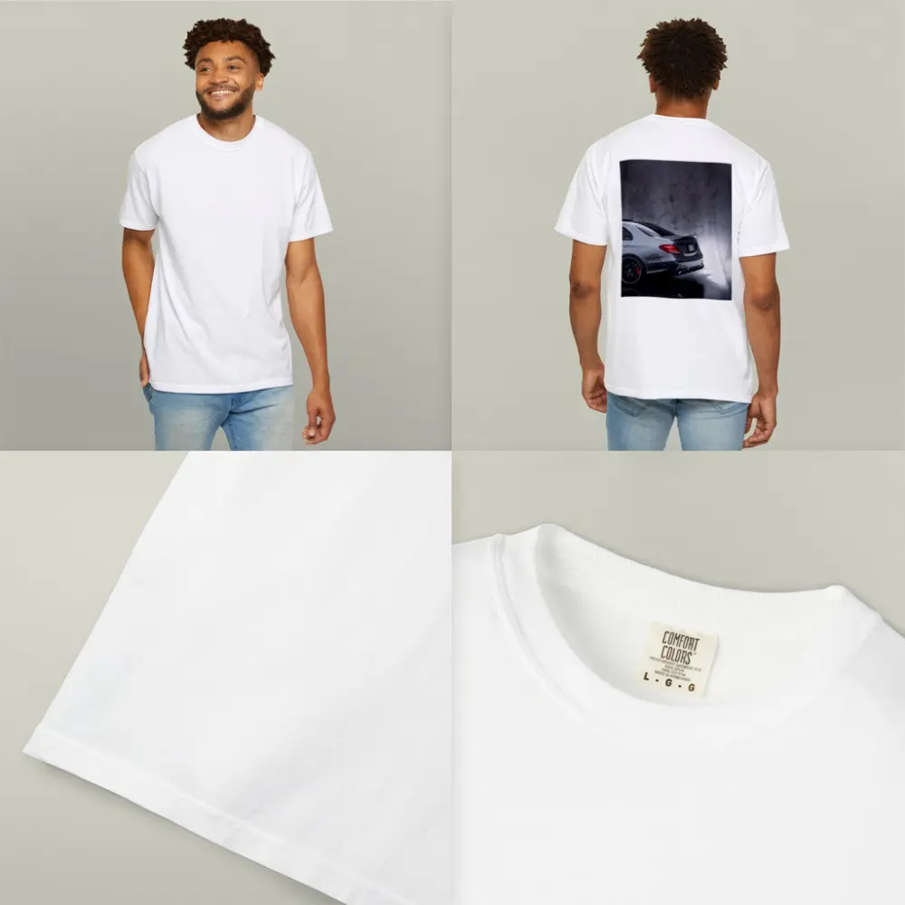 Mercedes AMG E63 Rear Marble Studio – T-Shirts