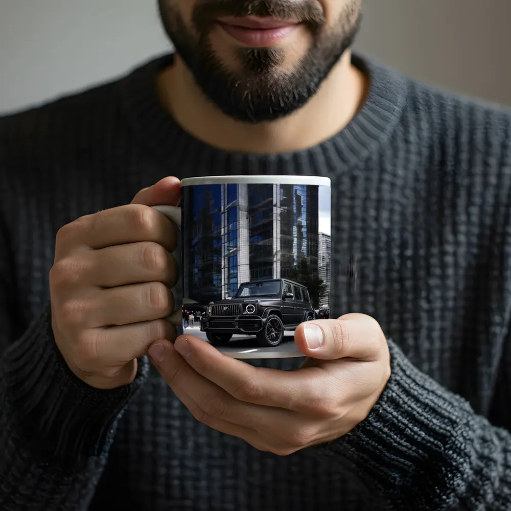 Mercedes AMG G Class Black City Street – Mugs