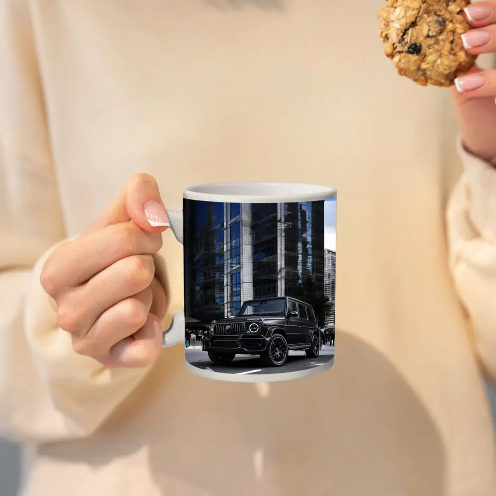 Mercedes AMG G Class Black City Street – Mugs