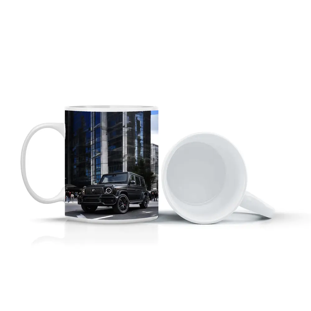 Mercedes AMG G Class Black City Street – Mugs