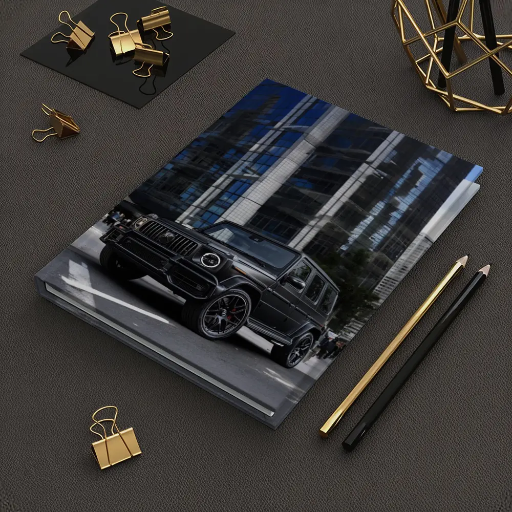 Mercedes AMG G Class Black City Street – Notebooks