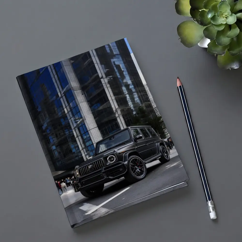 Mercedes AMG G Class Black City Street – Notebooks