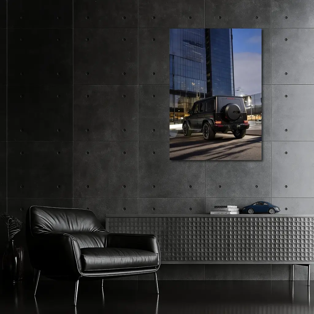 Mercedes AMG G Class Dark City Night – Wall Art