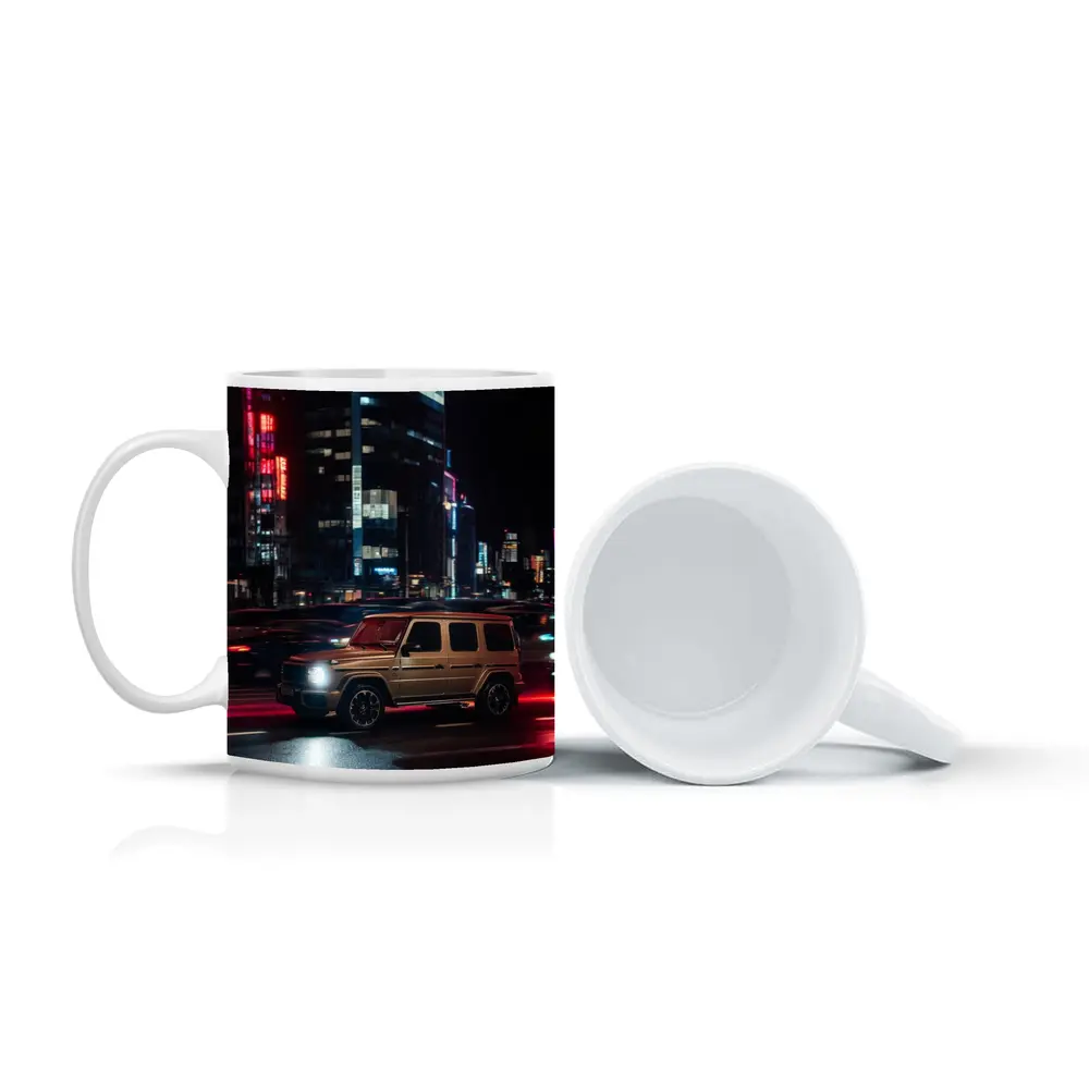 Mercedes AMG G Class Night City Streets – Mugs