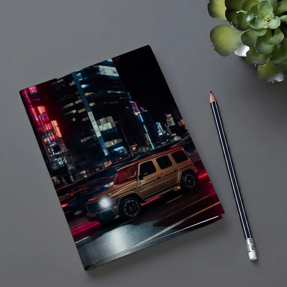 Mercedes AMG G Class Night City Streets – Notebooks